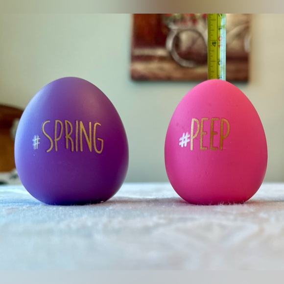 💜 Pier 1 “Bright Word” Colorful Easter Eggs 🩷 - Picture 2 of 5